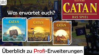 CATAN® ProfiErweiterungen Vergleich [upl. by Lednahs]