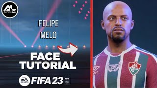 FIFA 23  FELIPE MELO Face  Stats Tutorial [upl. by Ydnem17]