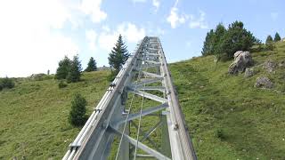 Standseilbahn 705002 Arosa TschuggenExpress Bergfahrt 2019 [upl. by Kieger562]