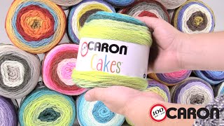 🍰 Caron Cakes Yarn  The Crochet Crowd [upl. by Frangos]