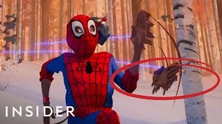 How SpiderMan Into The SpiderVerse Was Animated  Movies Insider [upl. by Colville442]