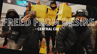 Central Cee  Freed From Desire REMIX Music Video prod by Kosfinger [upl. by Nonnairb]