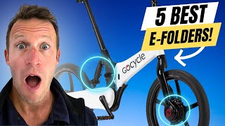 Five BEST Folding Electric Bikes 2024 [upl. by Papert]