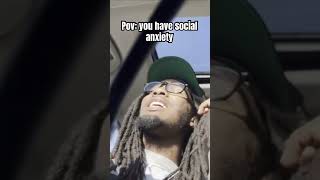 When you have SOCIAL ANXIETY🤣 funny anxiety utng [upl. by Nyladnewg]