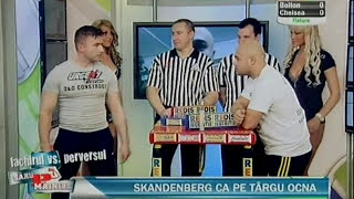 Sarup Mainile Fachiru vs Perversu de pe Targu OgnaSDTV part 1 [upl. by Nnylarac616]