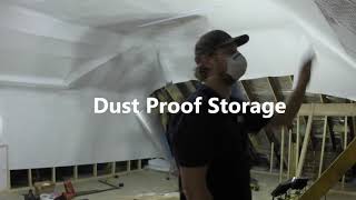 Dust Proof Attic Installation Process [upl. by Sekyere]