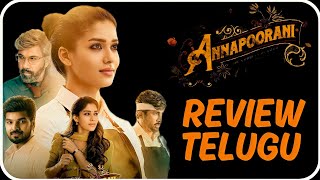 Annapoorani Review Telugu  Annapoorani Movie Review Telugu [upl. by Llirred]