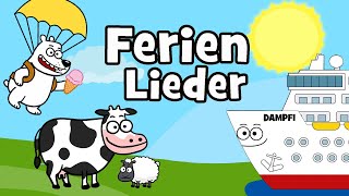 ♪ ♪ Kinderlied Familie Sommerferien mit Hurra Kinderlieder  Sommerhits für Ferien und Urlaub [upl. by Kempe287]