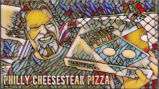 Dominos Philly Cheesesteak Pizza Taste Test [upl. by Annaeg]