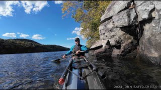 Lake Zoar CT Kayak Tour Zegul Arrowplay Lendal Paddles NRS Astral [upl. by Manya]