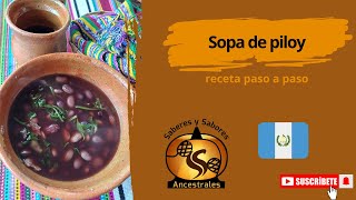 Sopa de piloy receta ancestral [upl. by Nylyahs]