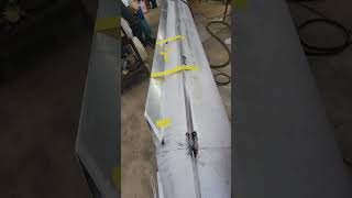 lifting strakes and keel addition to 24ft pontoon [upl. by Norita]