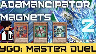 Magnets  Adamancipators  Love 2  Lex Plays  YuGiOh Master Duel Ranked [upl. by Oswal]