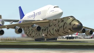 The Worlds Largest Technological Military Cargo Aircraft in XPlane 11 [upl. by Hayalat]