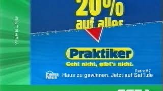 Praktiker 20 auf alles Werbung 2003 [upl. by Groves382]