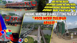 nscr mcrp sulipan apalit patapos na railway bridge  pnr nscr update [upl. by Shaper]