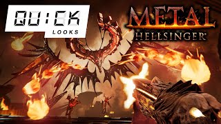 Metal Hellsinger is Cool as Hell  Quick Look [upl. by Nimaynib]