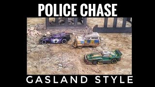 Gaslands style car chase stop motion [upl. by Parnas756]