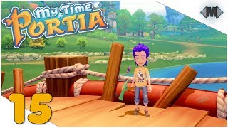 My Time At Portia ★ 15 Brückenhaubi trifft Geheimraum ★ Deutsch German Gameplay [upl. by Yobybab]