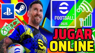 Como JUGAR ONLINE EFOOTBALL 2025 ✅ [upl. by Rodie]