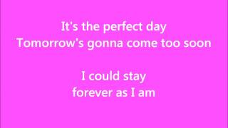 Perfect Day  Hoku Legally Blonde Soundtrack  with Lyrics [upl. by Weisberg672]