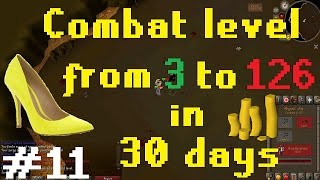 OSRS  COMBAT LEVEL 3  126 in 30 days Ep 11 [upl. by Dich879]