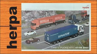 herpa CARS amp TRUCKS NEWS 0708 2007 [upl. by Thibaud]