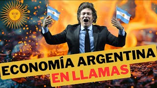 Economía Argentina en llamas el amargo ajuste fiscal y monetario de Milei [upl. by Auliffe775]