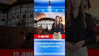 Events from History  12 June 1997  Shakespeares Globe Theatre Reopens [upl. by Orms]