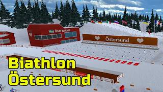 NGL Biathlon Östersund Stadium [upl. by Erdnassac]