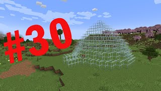 Ep30 alla ricerca dei materiali per continuare la cupola Minecraft ITA [upl. by Winthorpe841]