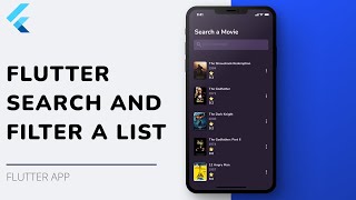 Build a Search System using Flutter [upl. by Cowen]