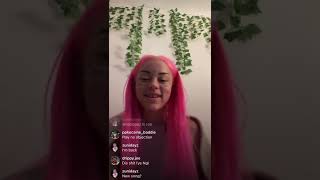 trapbunniebubbbless on Instagram live playing all their Unreleased songs ppcocaine [upl. by Bunder]