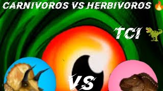 Carnívoros vs Herbivoros en  The cursed isle  thecursedisle gameplay [upl. by Audette971]