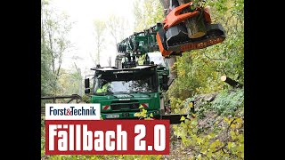 Fällbach 20  Der neue HochleistungsFällkran von Albach [upl. by Laverne]