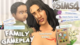 New Family Gameplay Mods  15 Realistic Mods  The Sims 4 Mods amp CC w Links [upl. by Einahpets]