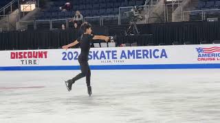 Donovan Carrillo Skate America 2024 Practice Day 1 [upl. by Sammy]