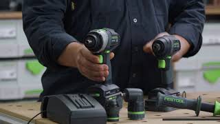 Festool TID 18 and TPC 184 Set [upl. by Jarvis156]