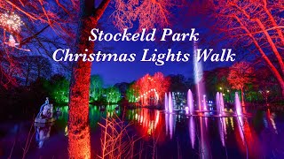 Stockeld Park Christmas lights walk [upl. by Jo-Ann]