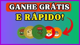 Ganhe 59 PEPE COINS GRÁTIS a Cada 30 Segundos Pagamento Instantâneo Na Carteira [upl. by Nyleaj559]