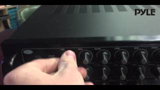 Pyle PMXAKB1000 PMXAKB2000 Karaoke Mixer  How to Setup [upl. by Allerym133]