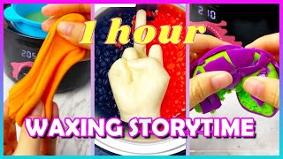 🌈✨ Satisfying Waxing Storytime ✨😲 1 hour of storytime [upl. by Neuberger985]