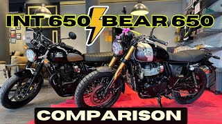 Bear 650 vs Interceptor 650  Which one is better [upl. by Ibbor]