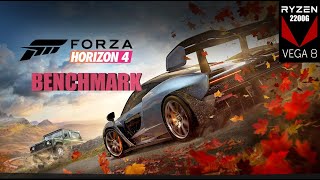 Forza Horizon 4  Ryzen 3 2200G  Benchmark  Vega 8 [upl. by Ainnat]