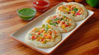 Paneer Uttapam A Perfect Fusion of South and North Indian Flavors  Paneer Uttapam for Breakfast [upl. by Ragucci]