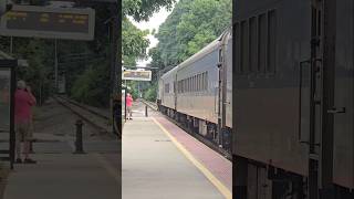 Piedmont Train P075 Clear to Depart Cary [upl. by Kcirdle]