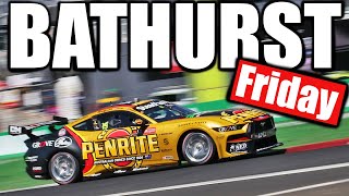 Payne On Top While Reynolds and Davison Crash – Bathurst Friday – V8 Supercars Torque [upl. by Lamej]