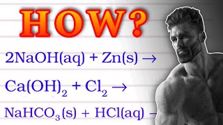 Acids Bases Salts “REACTIONS TRICKS”🔥 Class 10 Find products of reactions easily😱 [upl. by Elita]