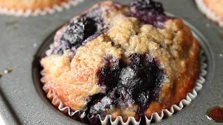 Blueberry Muffins Recipe  THE BEST HEALTHY AND EASY BREAKFAST MUFFIN [upl. by Norbie778]