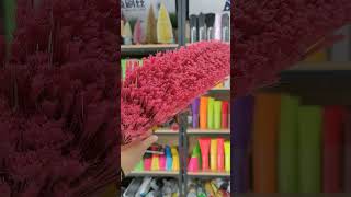 Red PET brush filamentBMY Broom Factory petbrush [upl. by Trini]